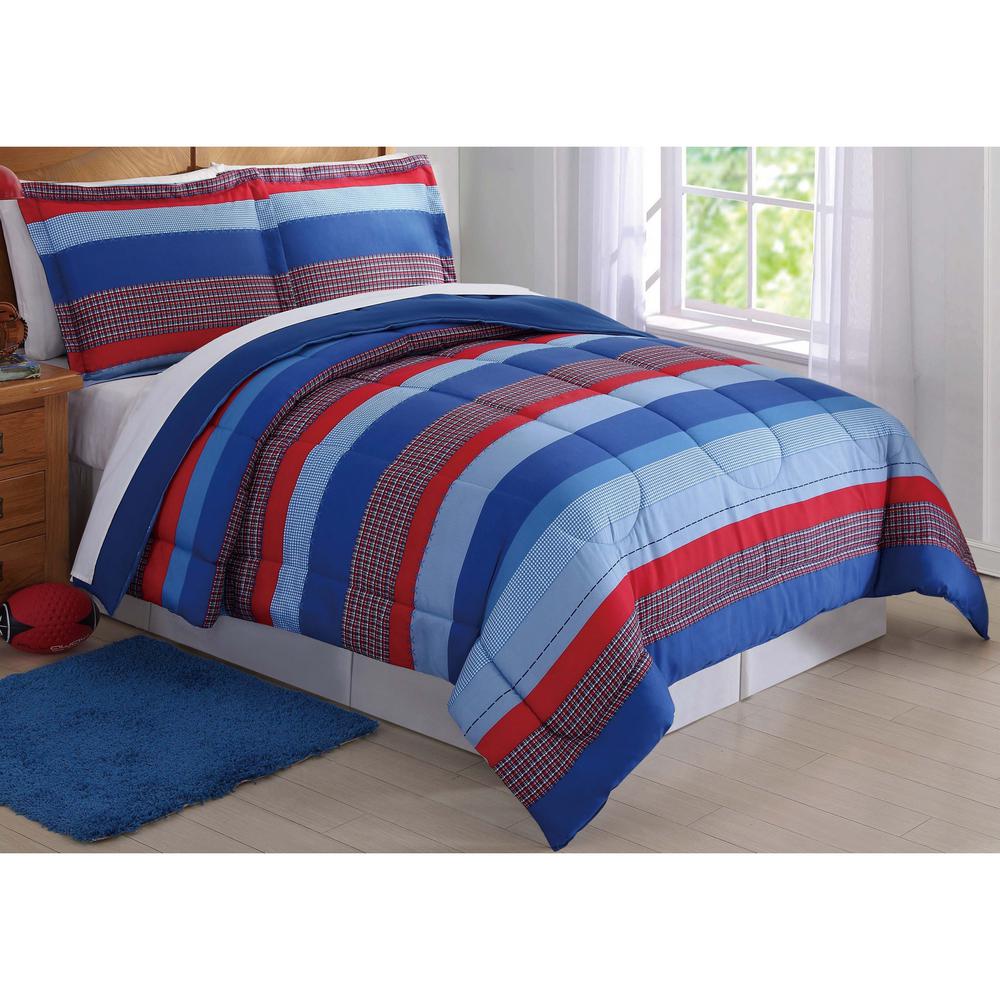 My World Sebastian Stripe Blue Twin Comforter Set Cs1299tw 1500 My World Sebastian Stripe Blue Twin Comforter Set Cs1299tw 1500 The Home Depot