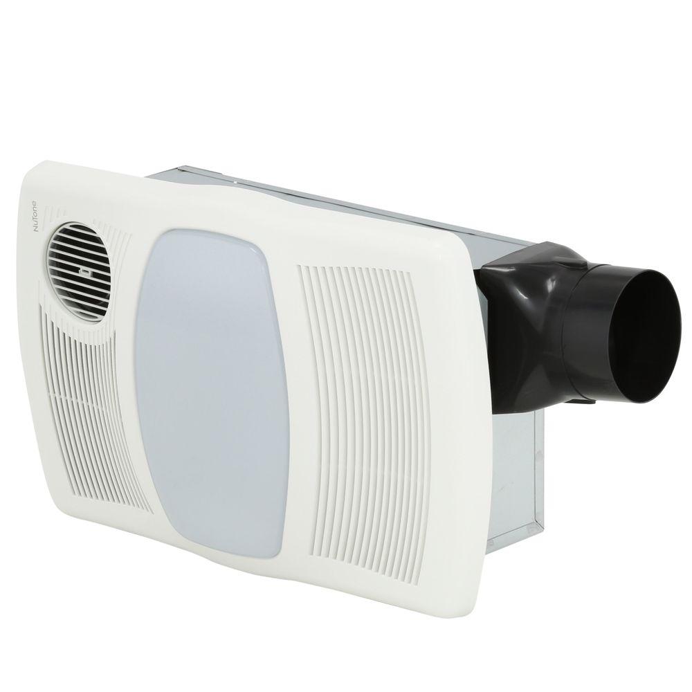 NuTone 100 CFM Ceiling Directionally Adjustable Exhaust Bath Fan with Light and... by NuTone