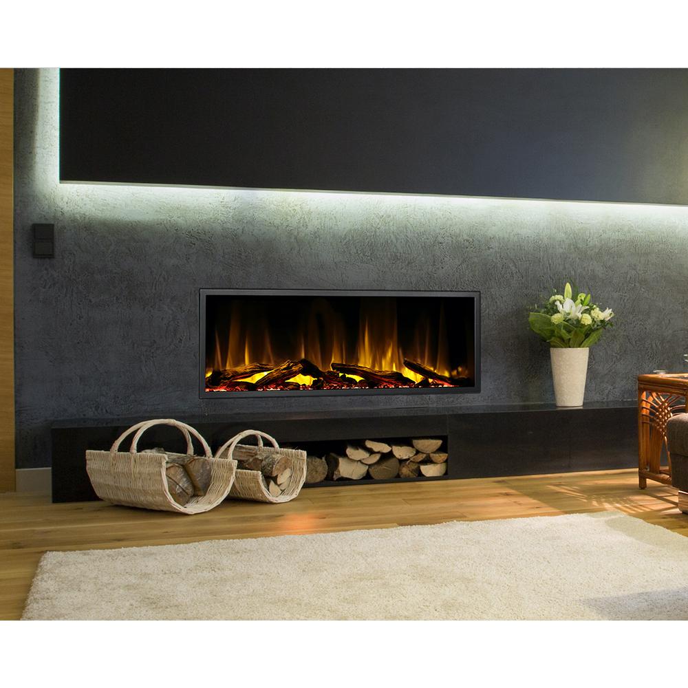 Dynasty Fireplaces 45 in. Harmony Built-in LED Electric Fireplace in