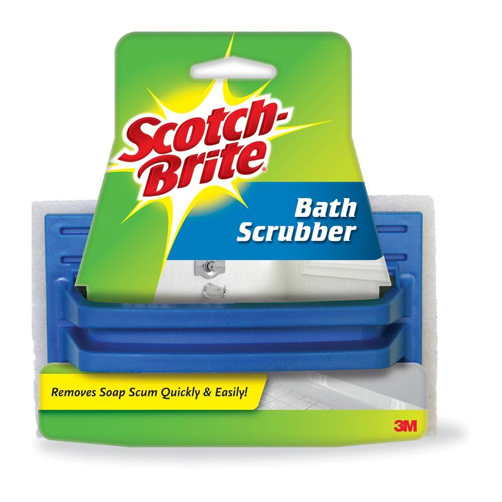 Scotch-Brite 5.8 in. x 3.5 in. Delicate Duty Bath Scrubber-7723 - The ...