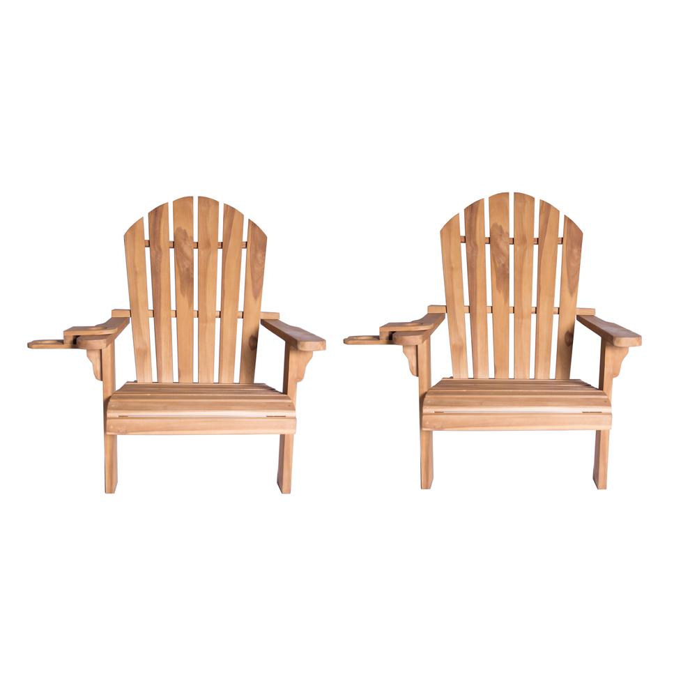 outdoor chair with cup holder