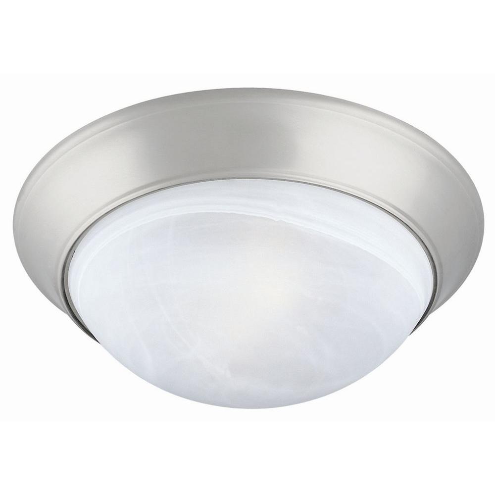 Design House Twist Off 2 Light Satin Nickel Ceiling Light