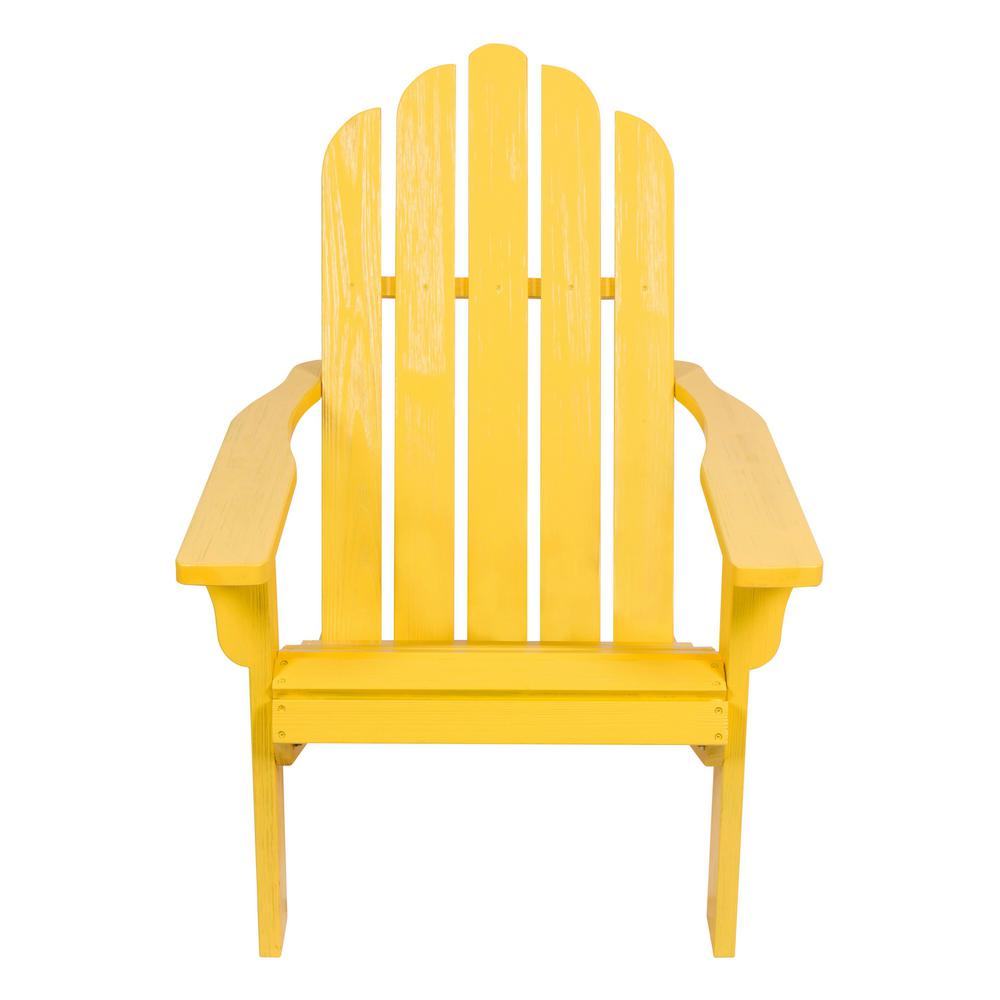Shine Company 4618TA Marina Adirondack Chair Tangerine