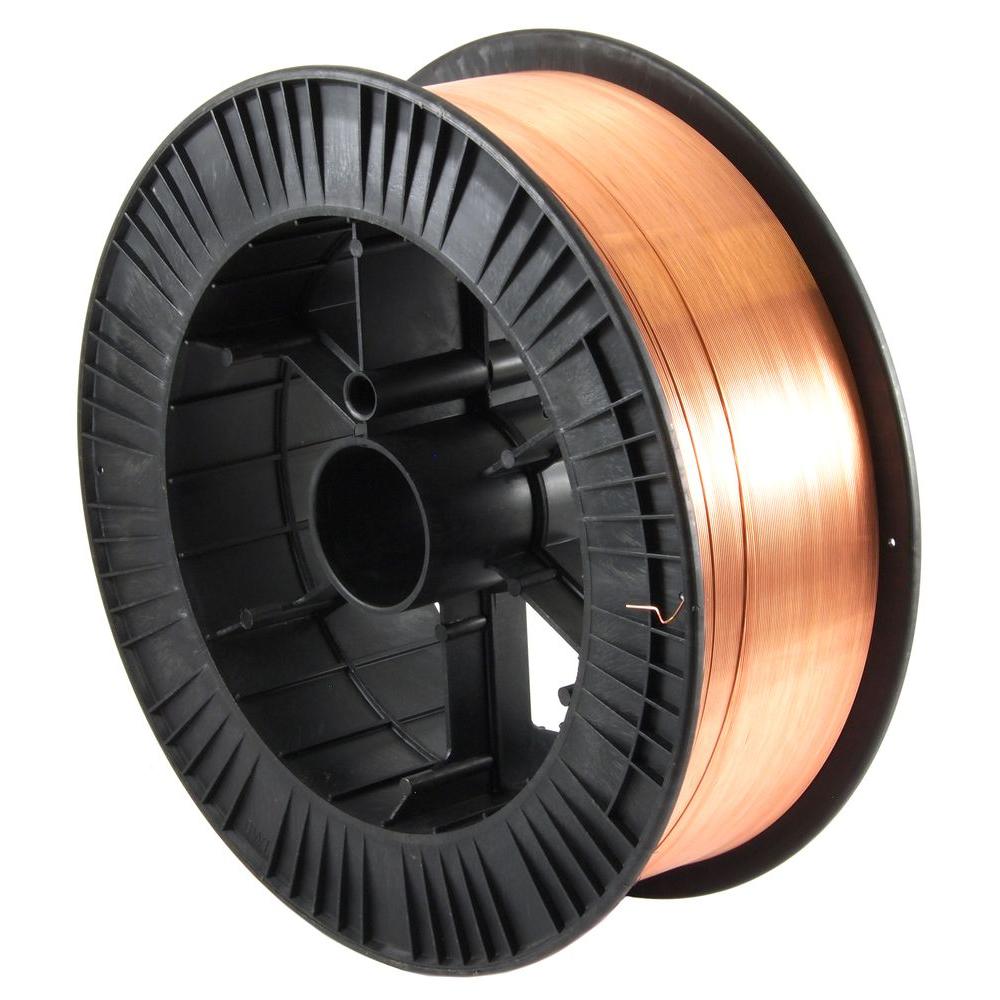 Industrial Pro  0.030 in. Forney ER70S-6 Mild Steel Solid MIG Welding Wire, 33 lbs Spool