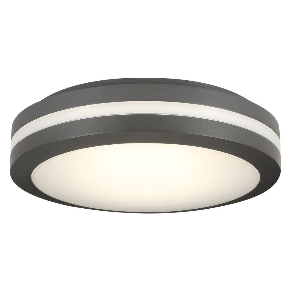 Lithonia Lighting Bronze Outdoor Integrated Led Decorative Flush Mount