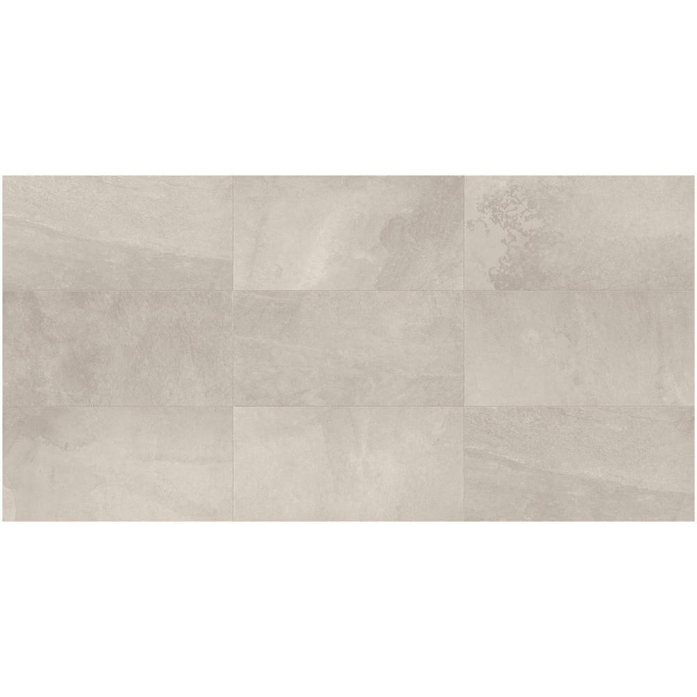 Daltile North Lake Ultra Light Gray Matte 12 In X 24 Glazed Daltile North Lake Ultra Light Gray Matte 12 In X 24 Glazed Porcelain