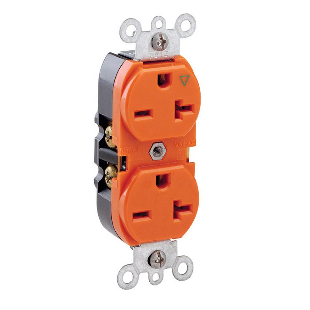 Leviton 20 Amp Industrial Grade Heavy Duty Isolated Ground
