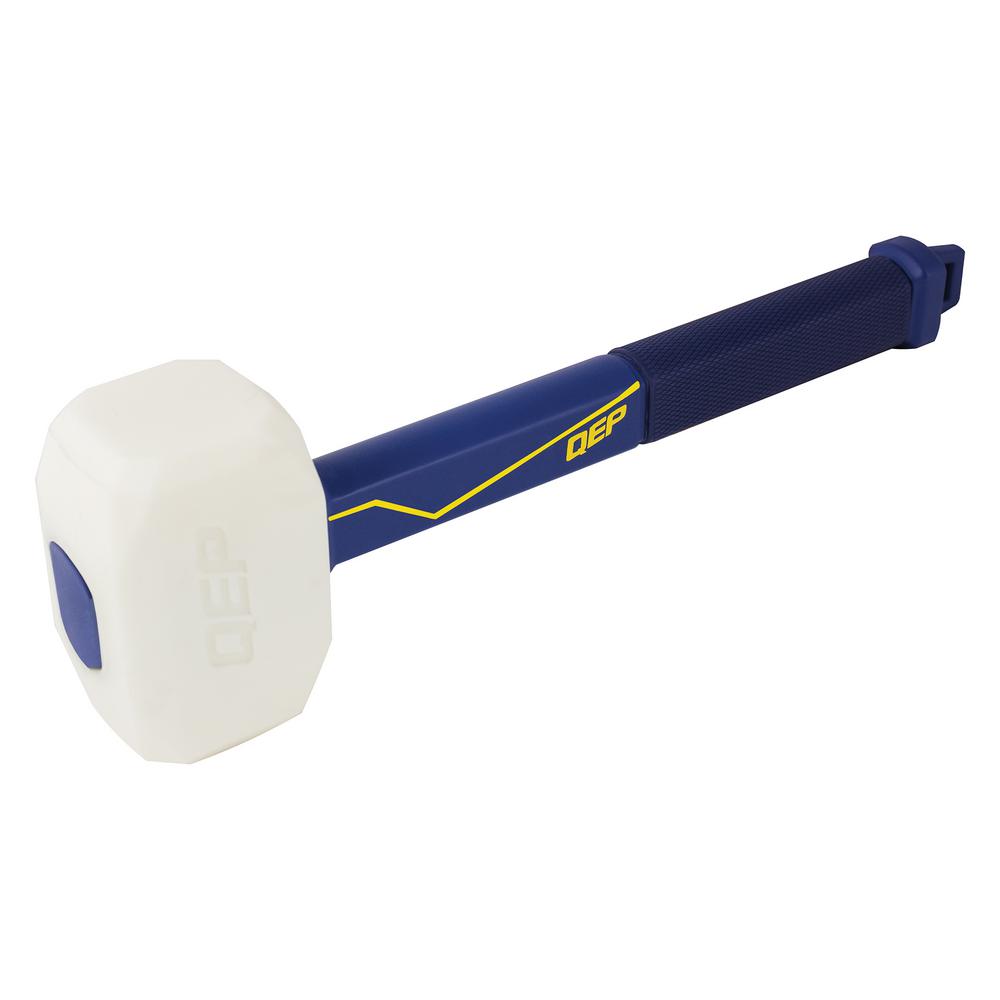 QEP 16 oz. Pro Rubber Floor Mallet with 11.5 in. Plastic Handle61625