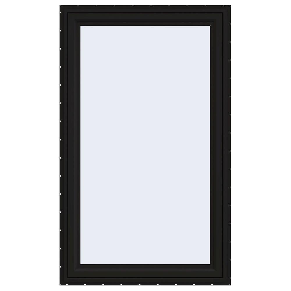 Black Casement Windows Windows The Home Depot