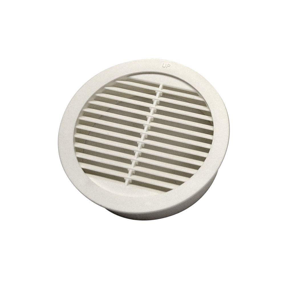 Master Flow 2 In Resin Circular Mini Wall Louver Soffit Vent Mini Wall Louver Soffit Vent