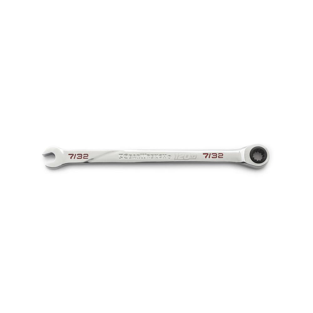 GEARWRENCH 7/32 in. 120XP Universal Spline XL Combination Ratcheting Wrench86430 The Home Depot