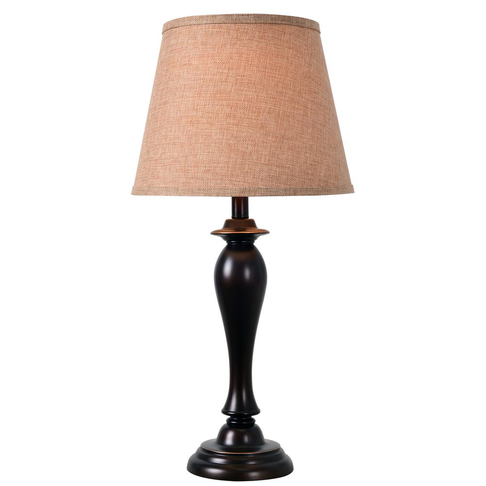 Kenroy Home Meika 27 In Bronze Table Lamp With Gold Shade 32929mbrz Bronze Table Lamp With Gold Shade