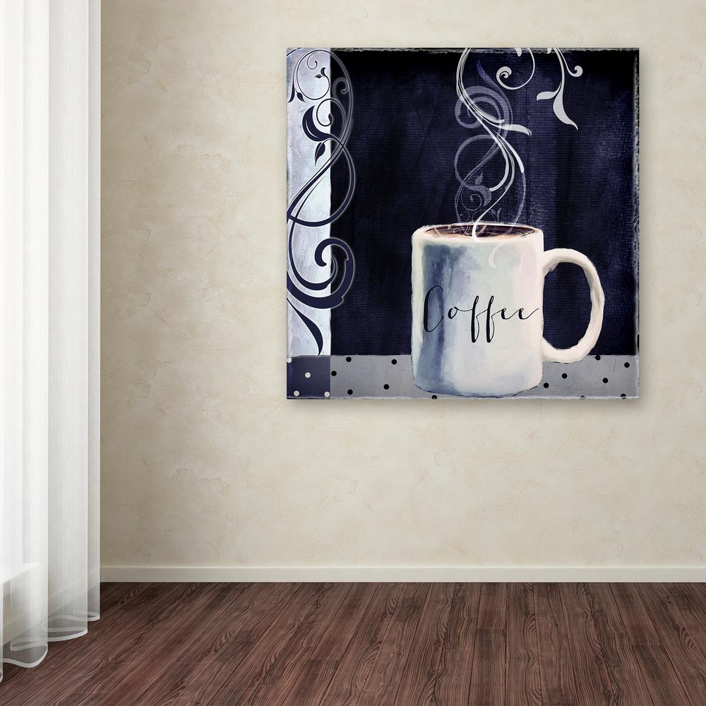 35 In X Cafe Blue I By Color Bakery Printed Canvas Wall Art 35 In X Cafe Blue I By Color Bakery Printed Canvas Wall Art
