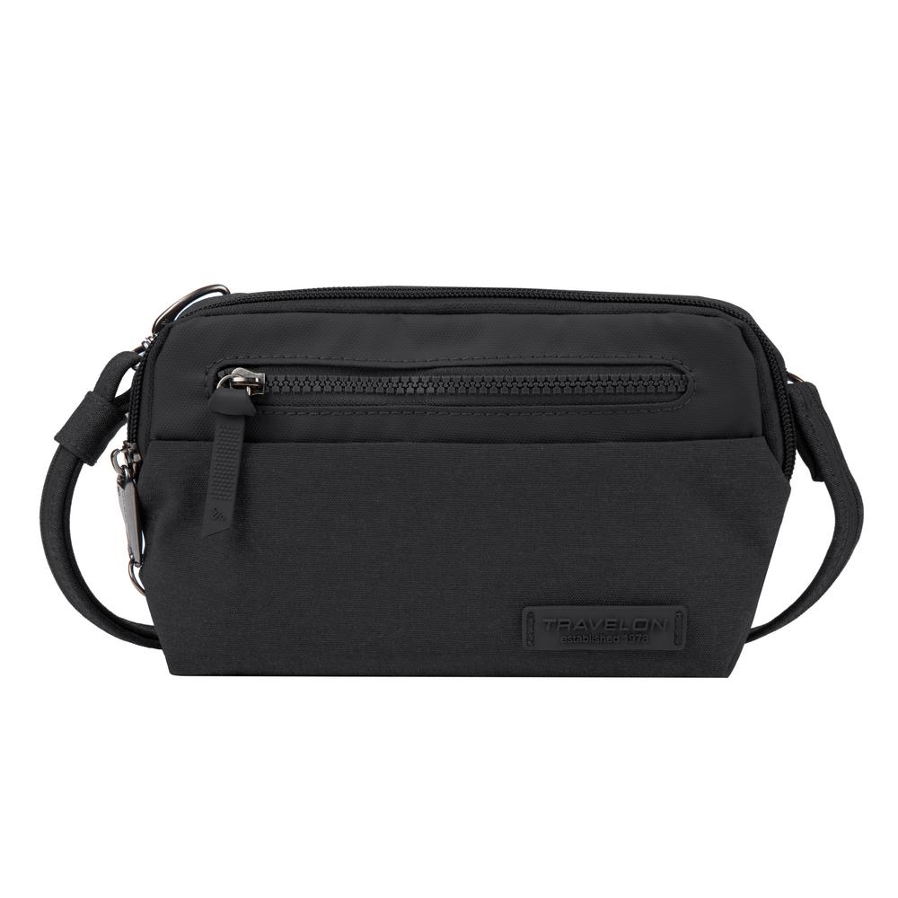 Travelon Metro Anti-Theft Black Small Convertible Crossbody-43416 - The ...