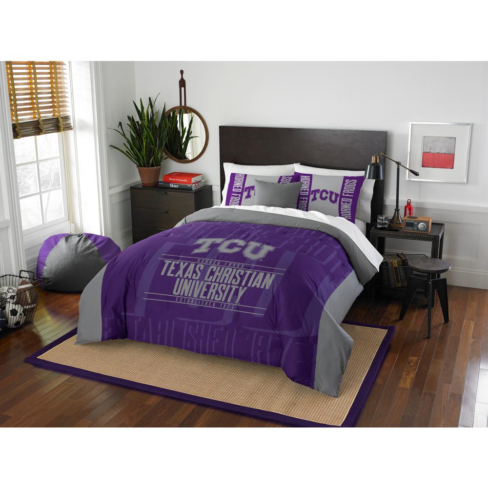 College Covers Kansas State Wildcats Printed Sheet Set Full Solid