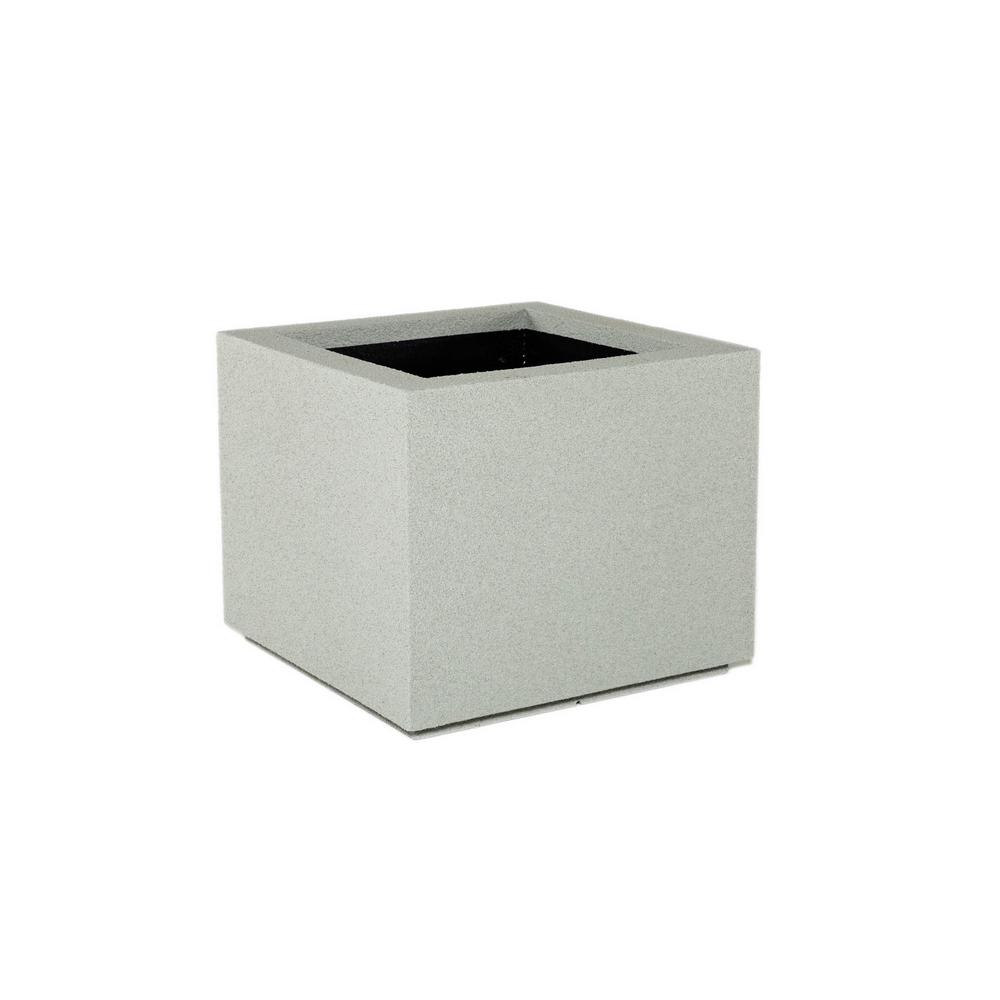 PolyStone Planters Monterrey 23 in. x 23 in. Urban Bronze Square