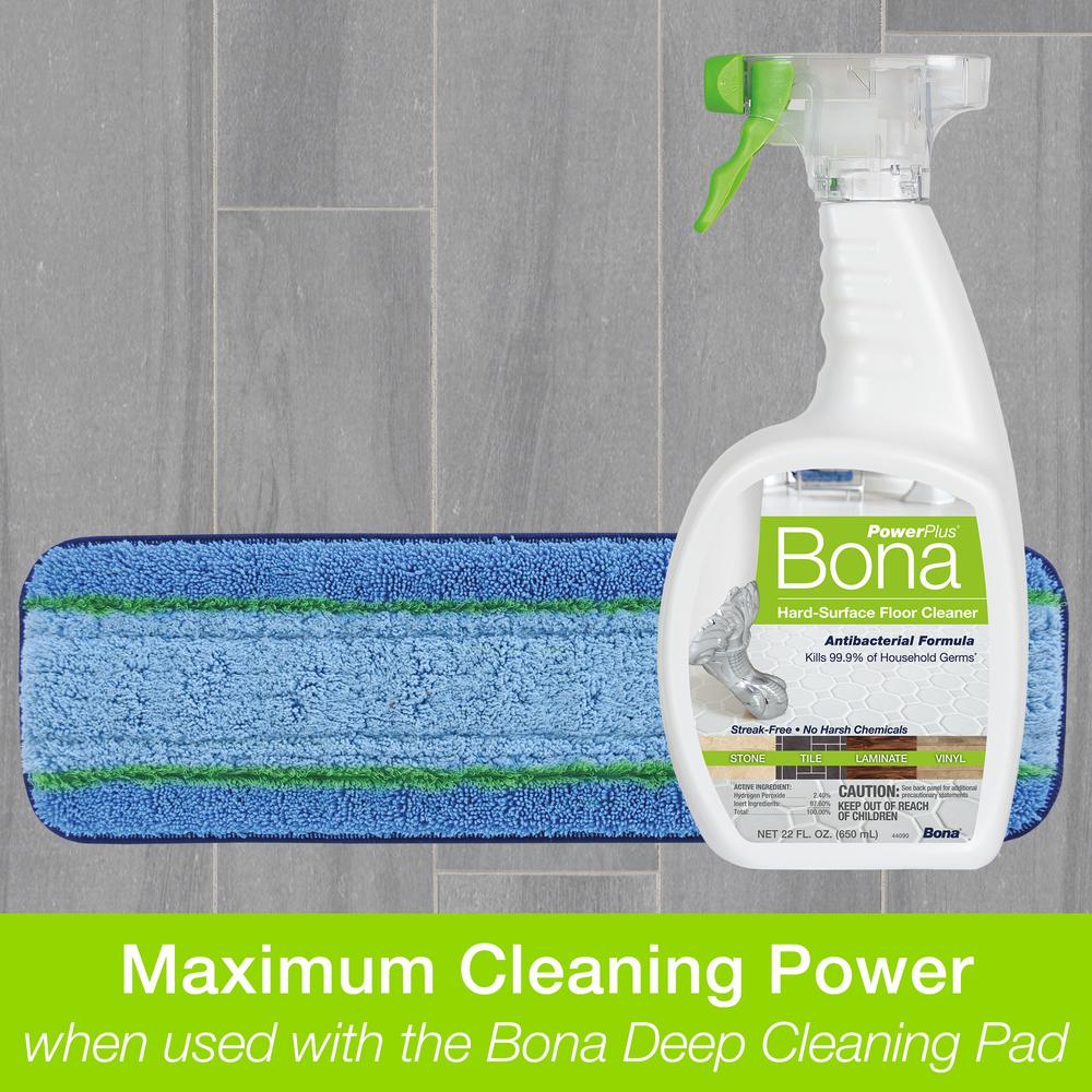Bona Powerplus 32 Oz Antibacterial Hard Surface Floor Cleaner