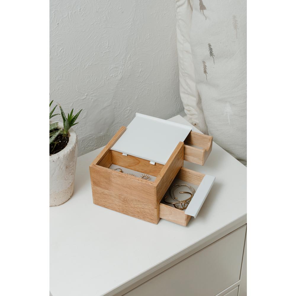 Umbra Natural Mini Stowit Jewelry Box 1005314 390 The Home Depot