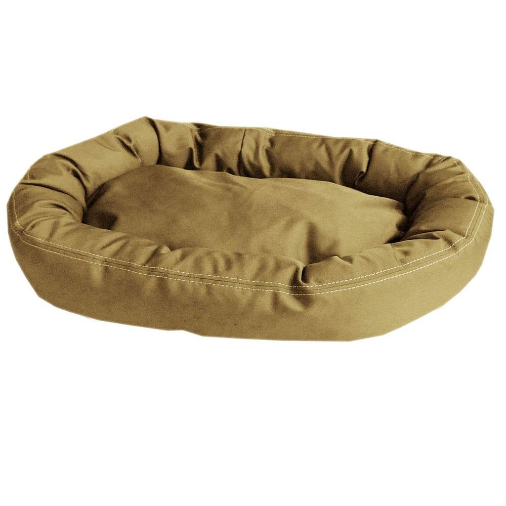 Carolina Pet Company Brutus Tuff Comfy Cup Large Khaki Bed02062 The