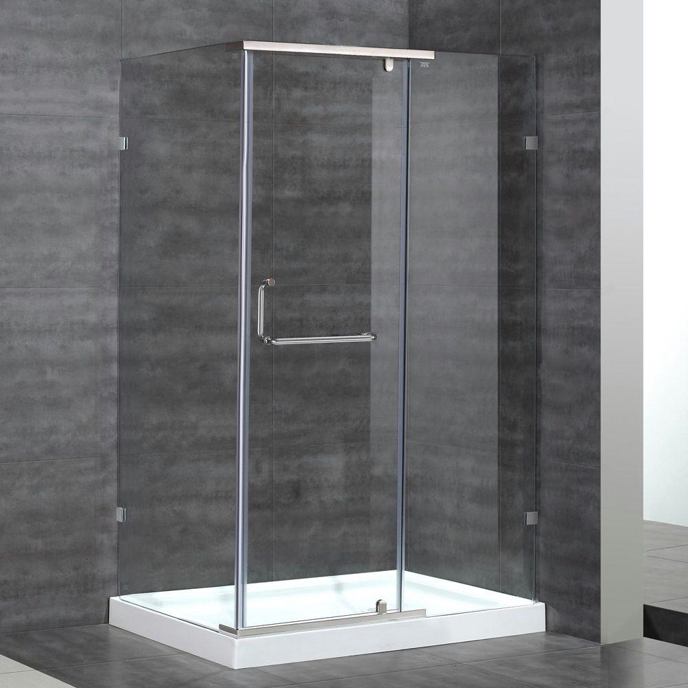 Stainless Steel Shower Stalls & Kits Showers The Home Depot