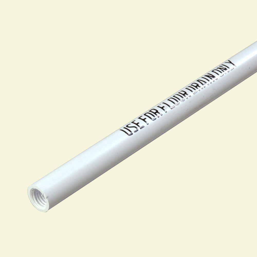 Carlisle 60 In White Plastic Floor Drain Handle Case Of 12 White Plastic Floor Drain Handle Case Of 12