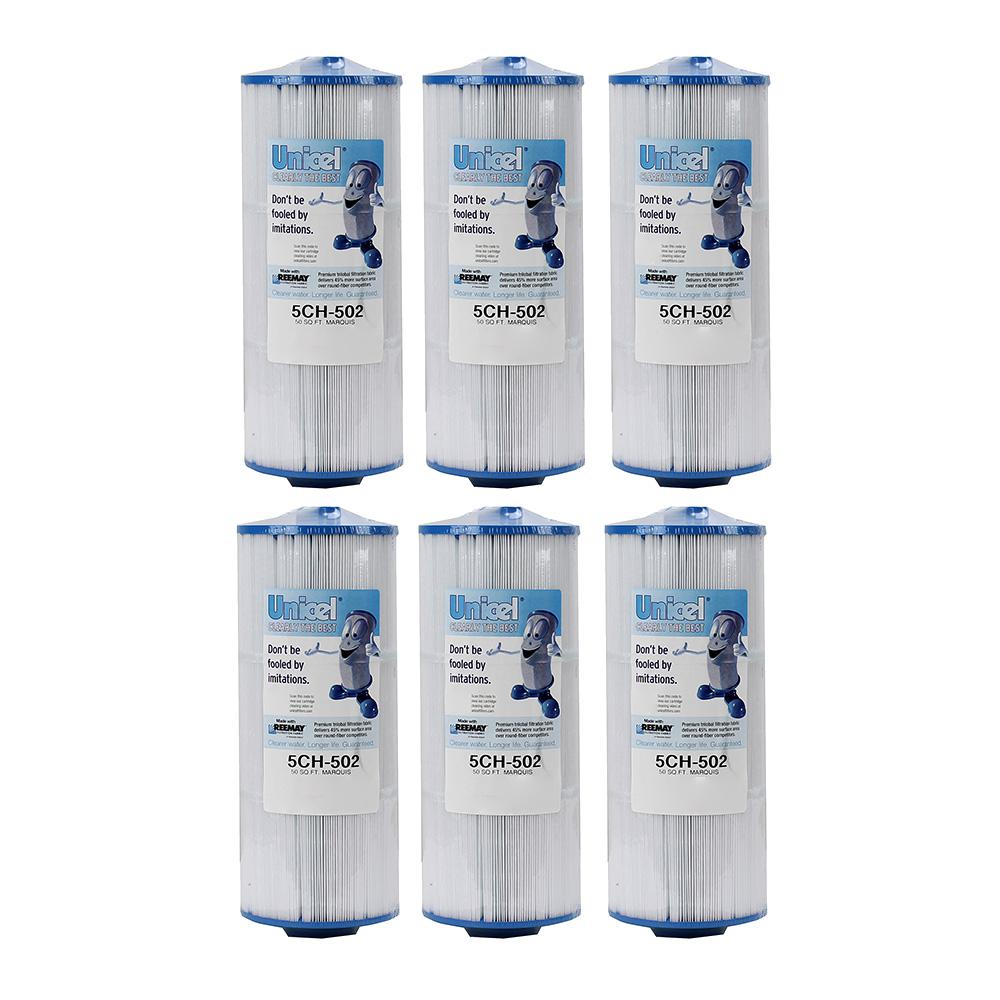 Unicel 5 19 In Dia 50 Sq Ft Replacement Filter Cartridge With