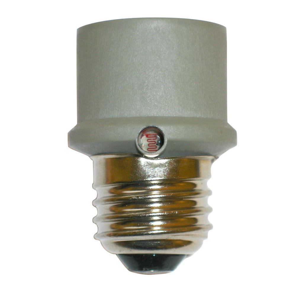 Defiant Indoor Outdoor Automatic Dusk To Dawn Cfl Light Control 150 Watt In Outdoor Light Control Gray