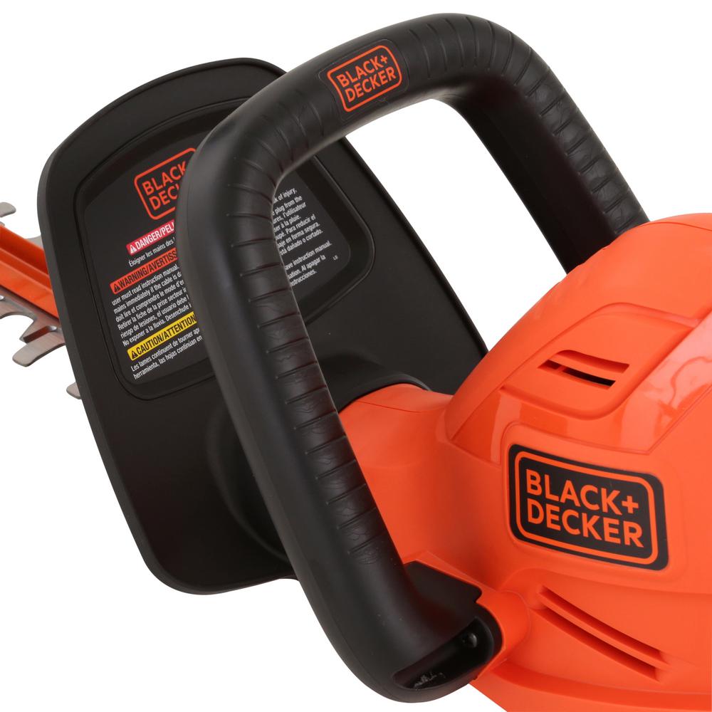 black and decker 22 inch corded hedge trimmer