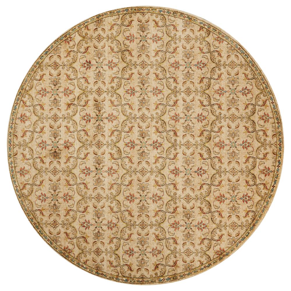 Kas Rugs Cordoba Sand Aurora 10 Ft X Round Area Rug