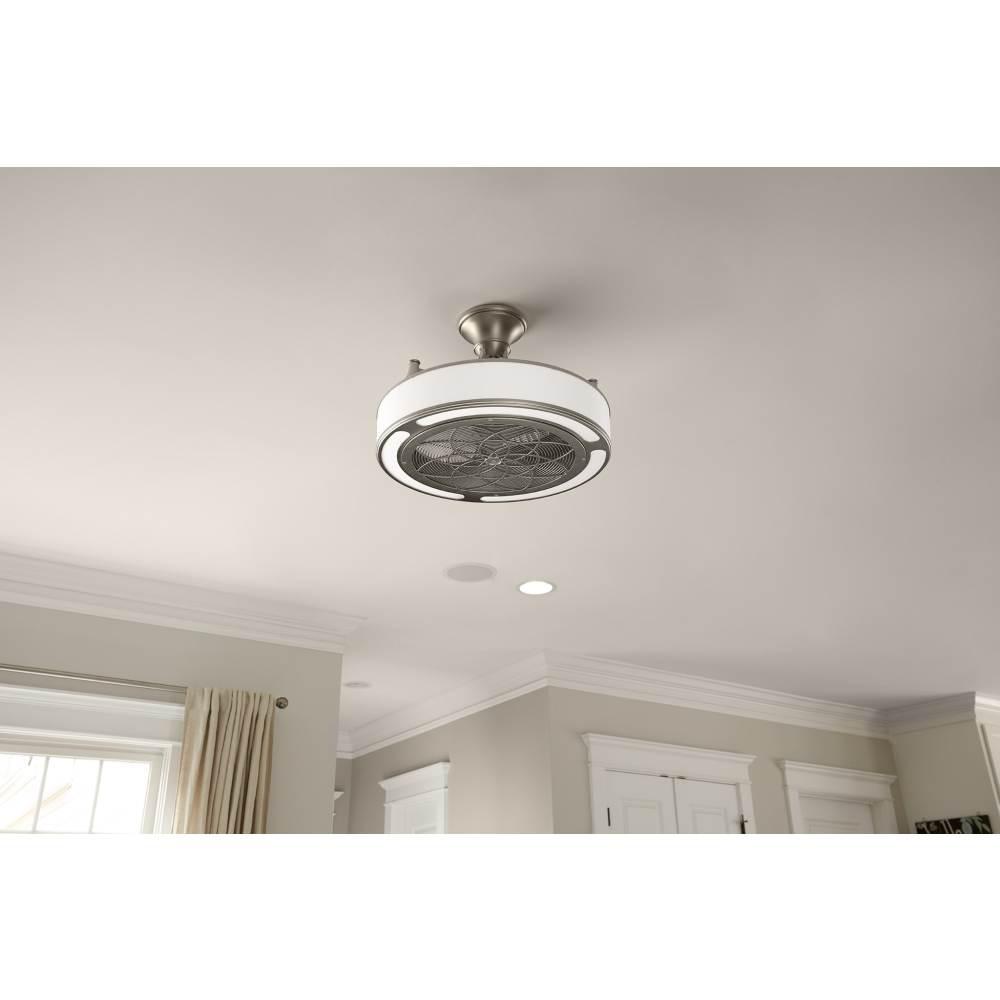 Stile Anderson 22 In Led Indoor Outdoor Brushed Nickel Ceiling Stile Anderson 22 In Led Indoor