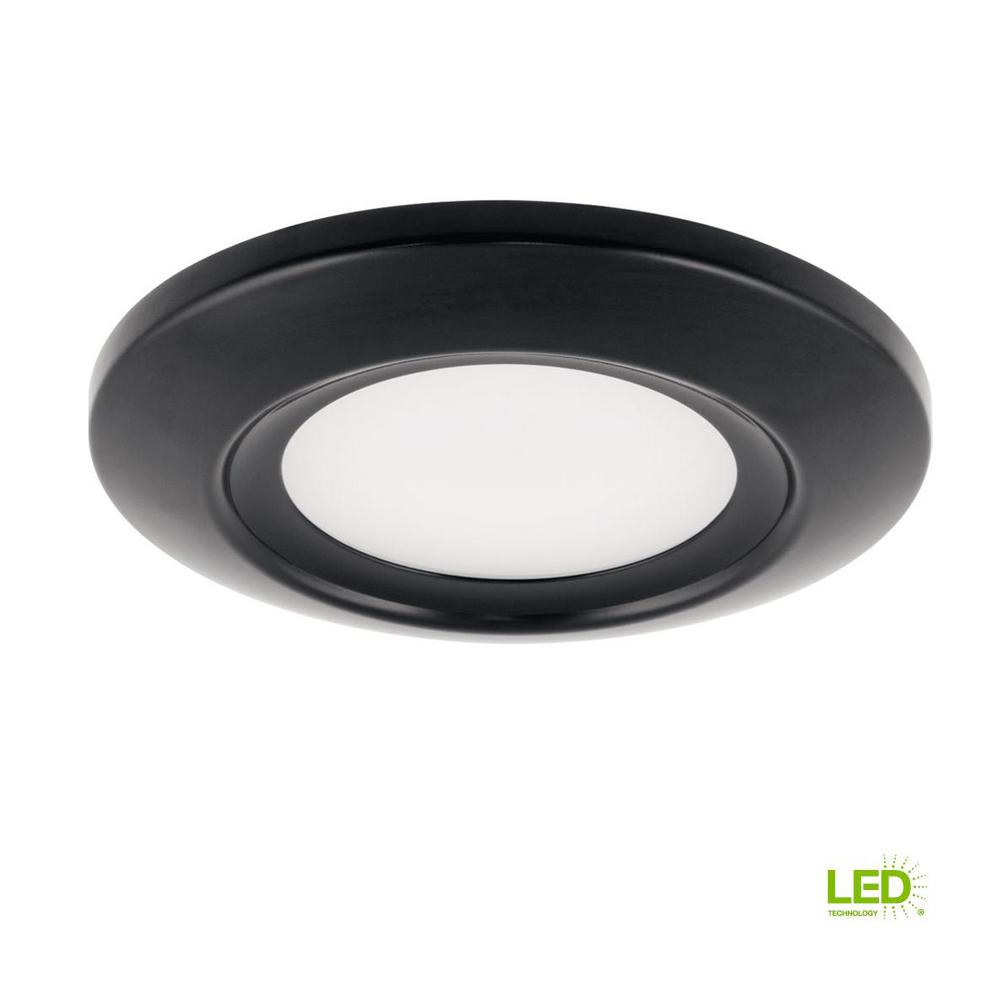 Progress Lighting 12 Watt Black Integrated Led Flushmount P8107 Progress Lighting 12 Watt Black Integrated Led Flushmount