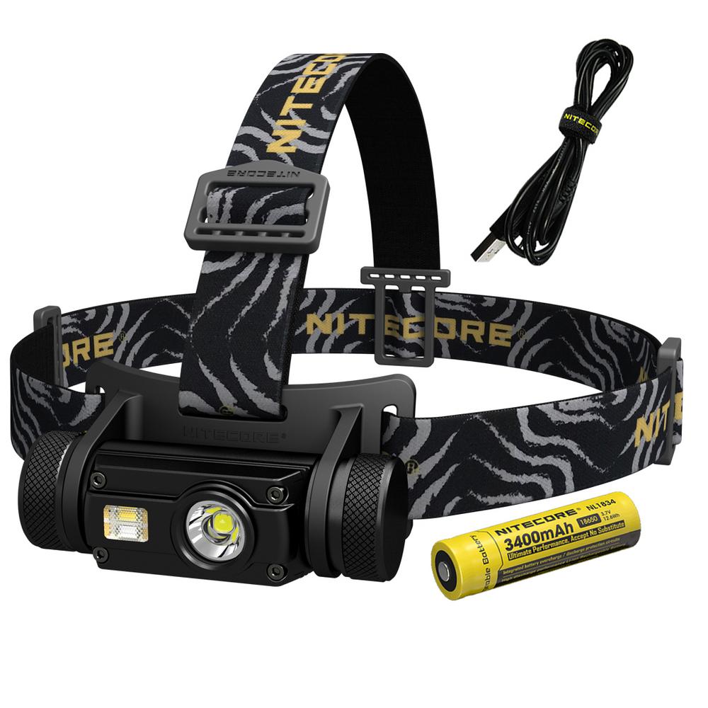 NITECORE HC Series HC65 1000 Lumens LED Rechargeable Headlamp with Red Light and... by NITECORE