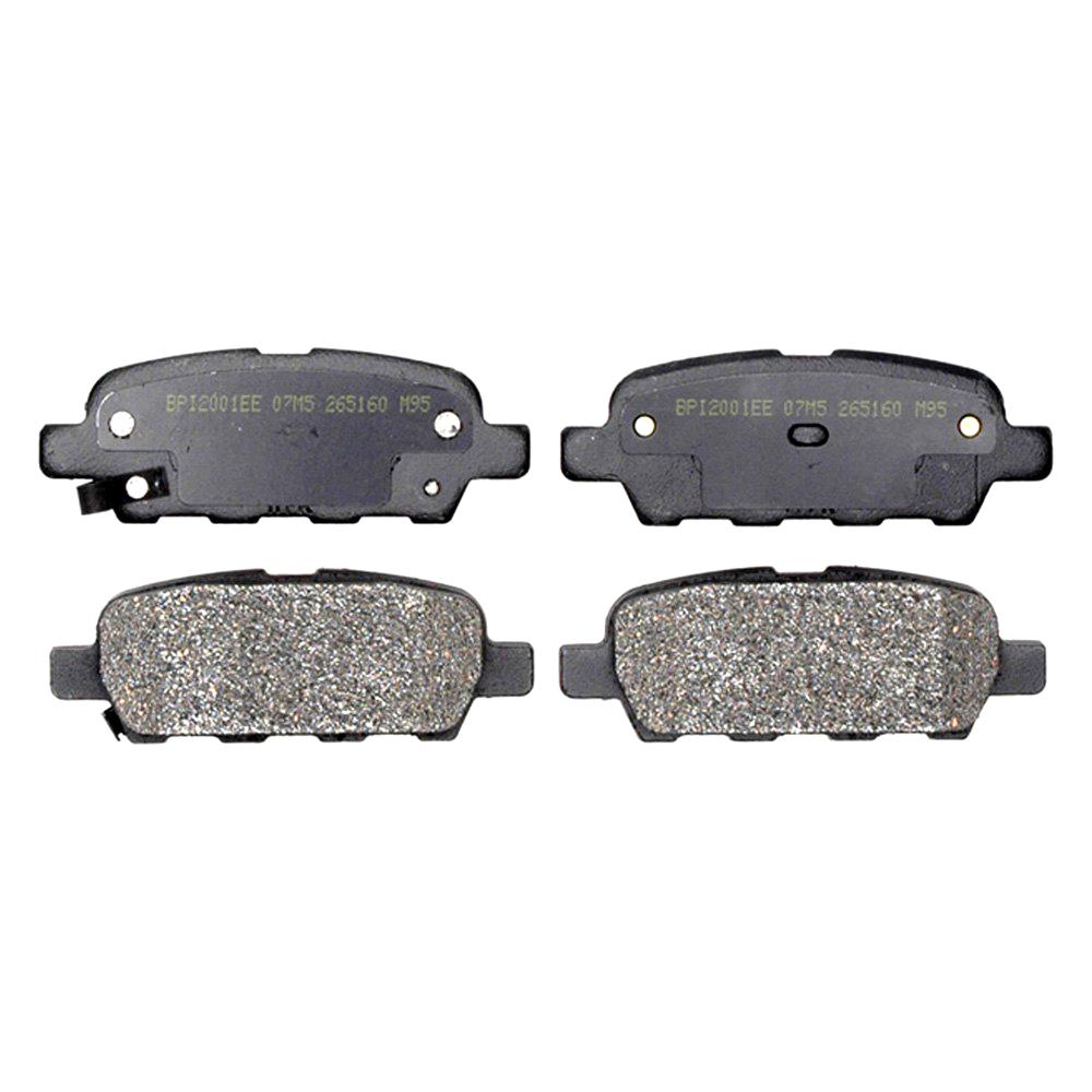 Acdelco Semi Metallic Disc Brake Pad Rear 17d905m The Home Depot