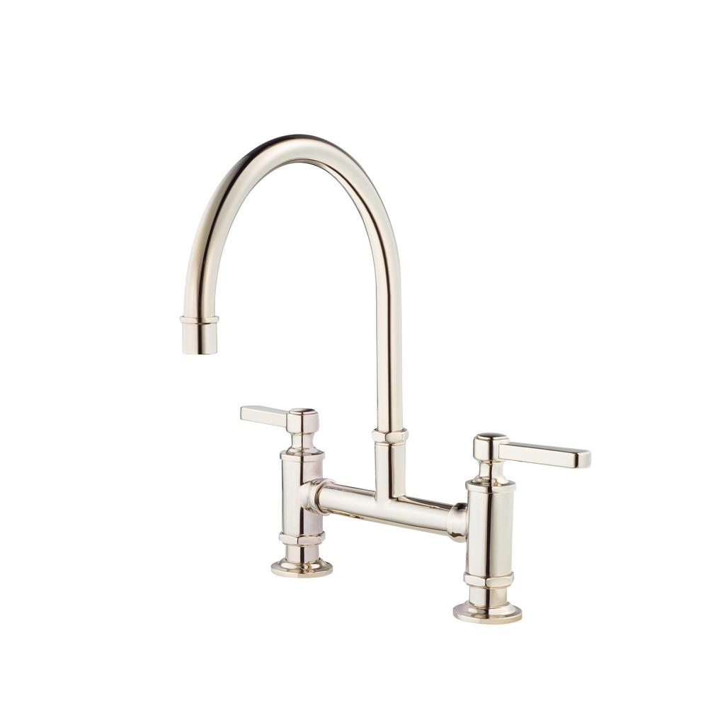 Pfister Bridge Faucets Kitchen Faucets The Home Depot
