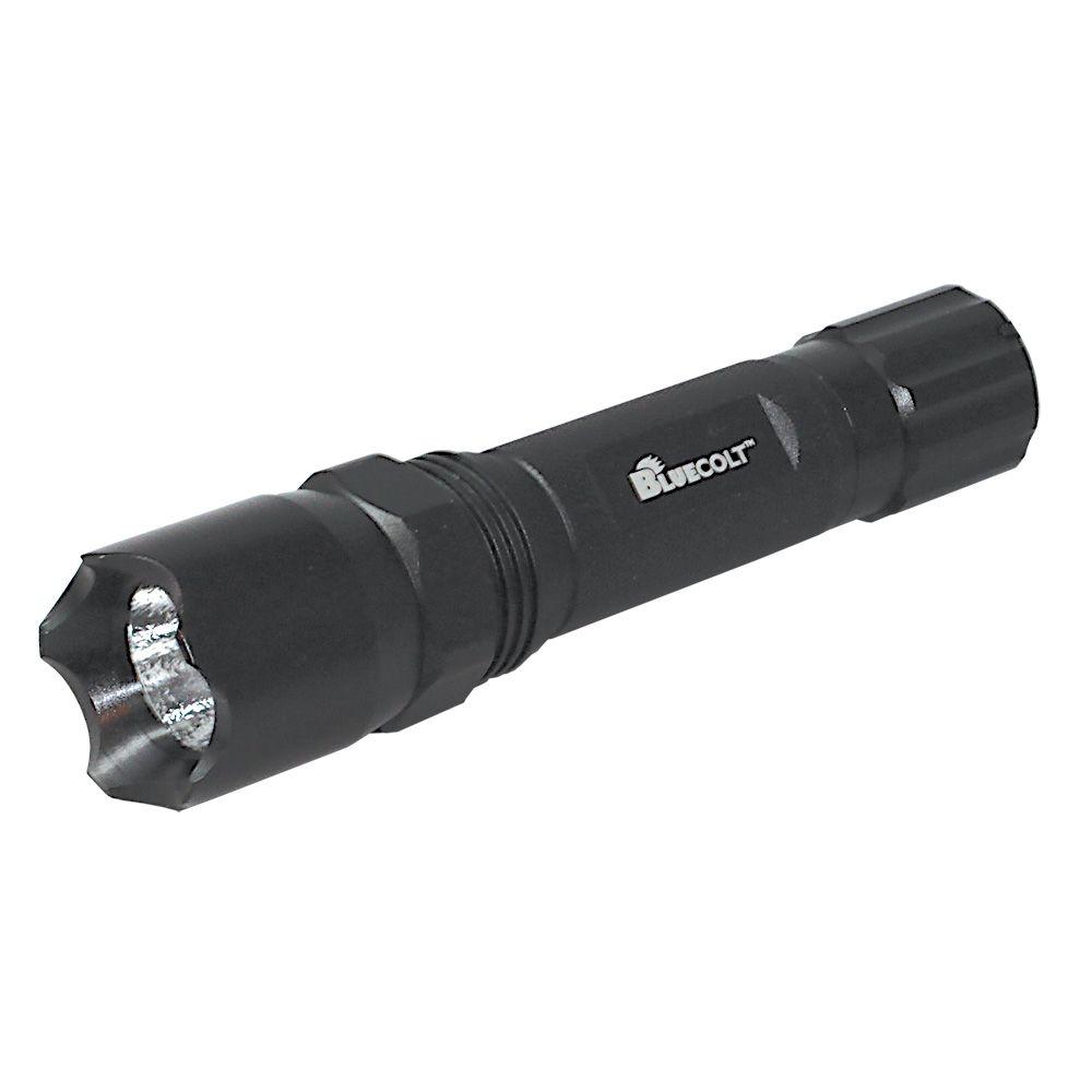BLUECOLT X2 Black Tactical 140 Lumens Flashlight by BLUECOLT