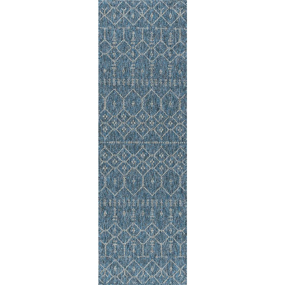 Tayse Rugs Serenity Denim 2 Ft In X 10 8 Modern Runner Tayse Rugs Serenity Denim 2 Ft In X 10 8