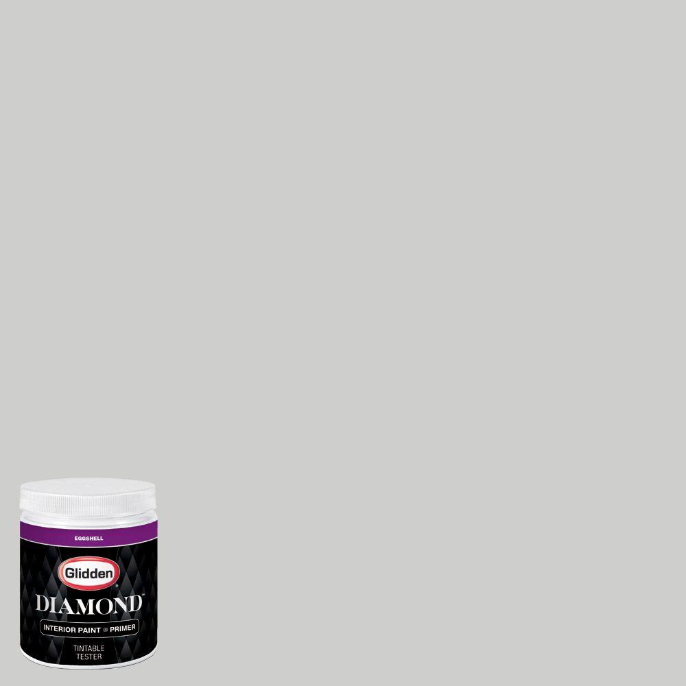 Glidden Diamond 8 oz. HDGCN61 Universal Grey Eggshell Interior Paint