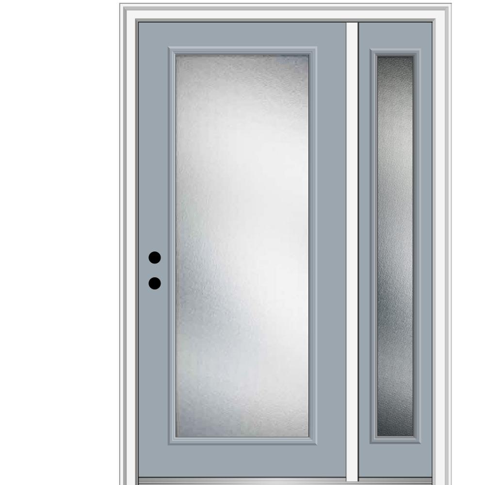 Mmi Door 51 In X 81 75 In Micro Granite Right Hand Inswing Full
