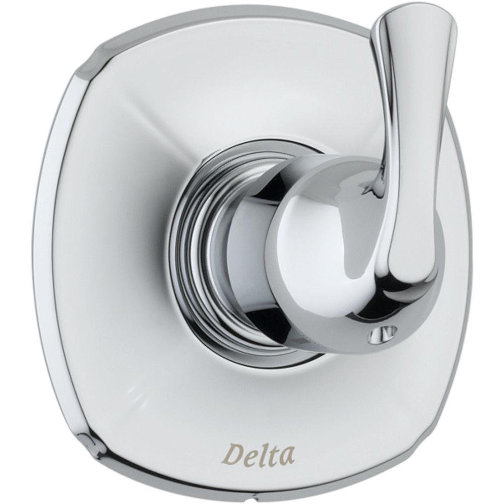 Delta Lahara Monitor 17 Series 1 Handle Volume And Temperature Addison 1 Handle 3 Setting Diverter Valve Trim Kit In Chrome Not