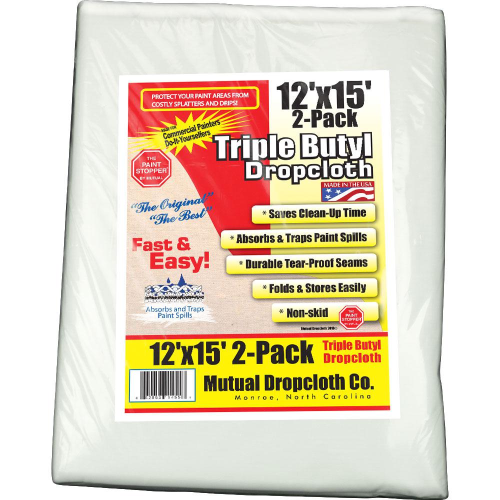 12 Ft X 15 Ft White Triple Coated Butyl The Original Paint