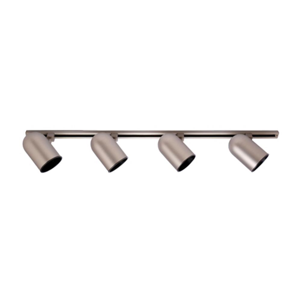 48 In 4 Light Brushed Nickel Track Lighting Kit 303722 The Home Light Brushed Nickel Track Lighting Kit