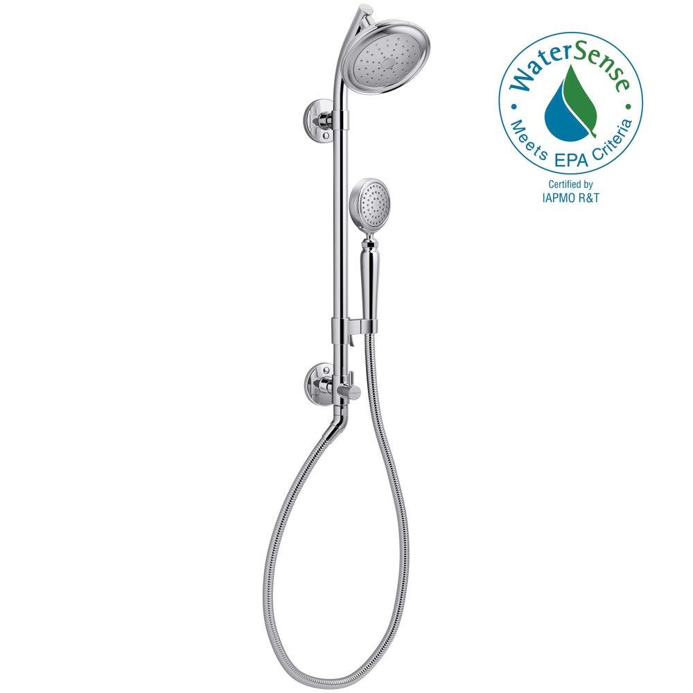 KOHLER Artifacts 1Spray Single Function Wall Bar Shower Kit in