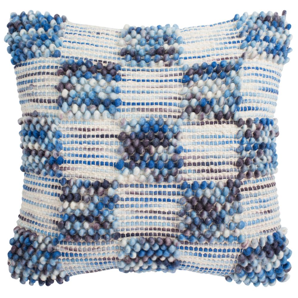 Safavieh Square Spaced Looped Textures and Weaves PillowPLS106A2020