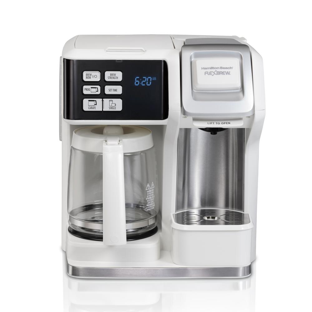 In summary, the Hamilton Beach FlexBrew 12-Cup Coffee Maker is a versatile and user-friendly addition to any kitchen. Whether you prefer brewing a full pot or a single cup, this coffee maker delivers exceptional results while elevating your kitchen aesthetics.