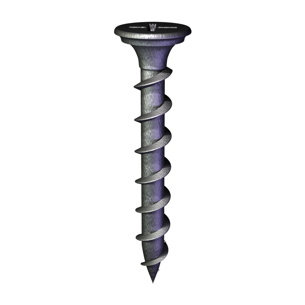 Box Quantity 2500 by Shorpioen BC-0840DPG 8X2 1//2 Phillips Bugle Head Course Thread Sharp Point Deck Screw Dacrotized