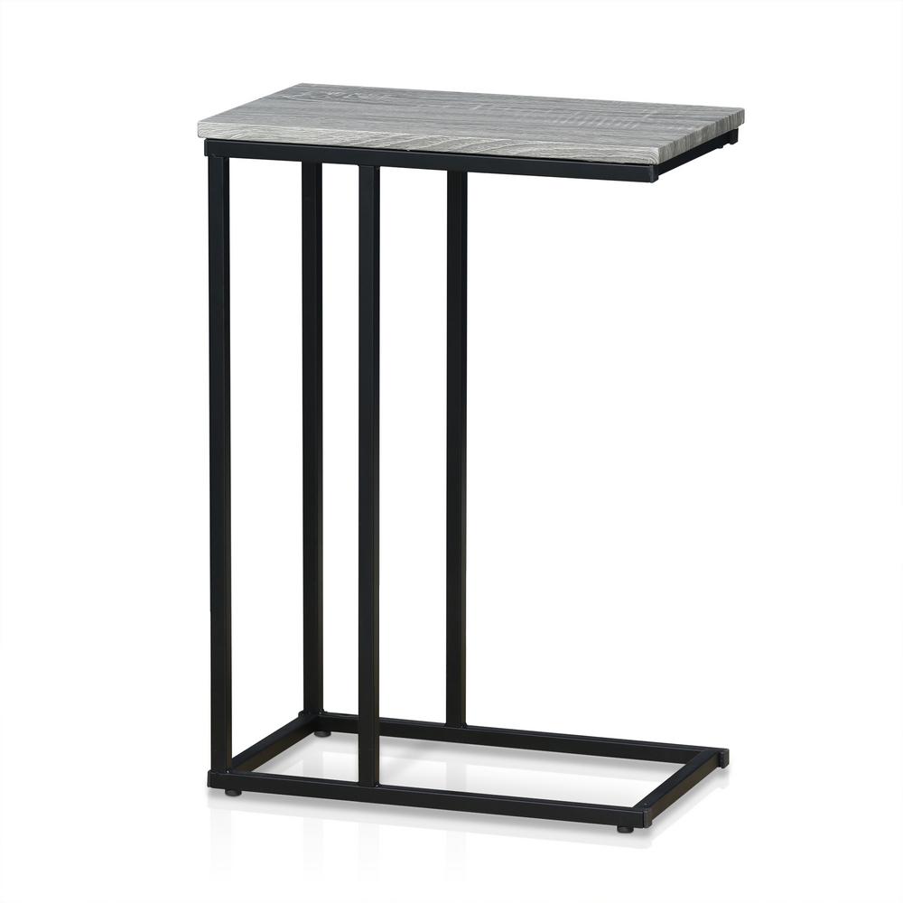 Furinno Modern Dark Oak Side Table Fm4563st 1do The Home Depot Furinno Modern Dark Oak Side Table