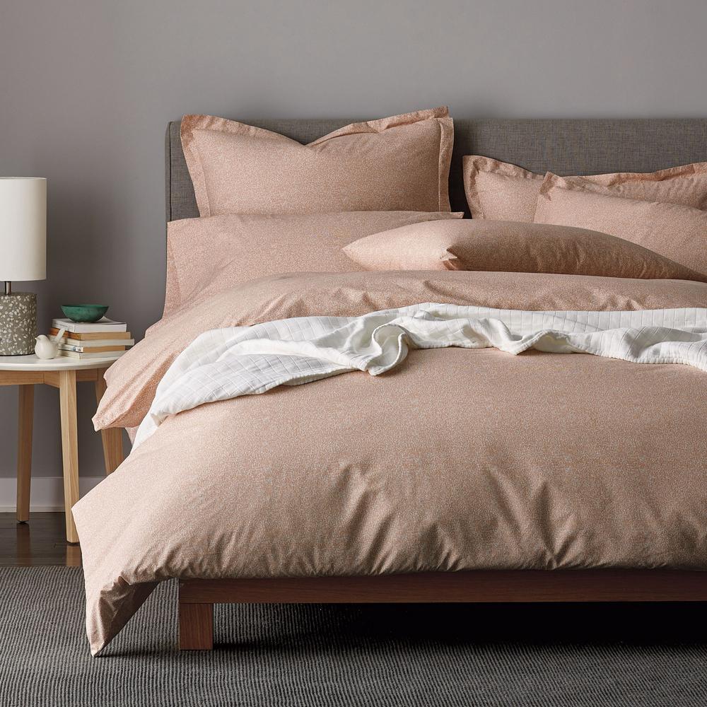 Cstudio Home by The Company Store Marble Seafoam Geometric Cotton Percale Twin Duvet Cover