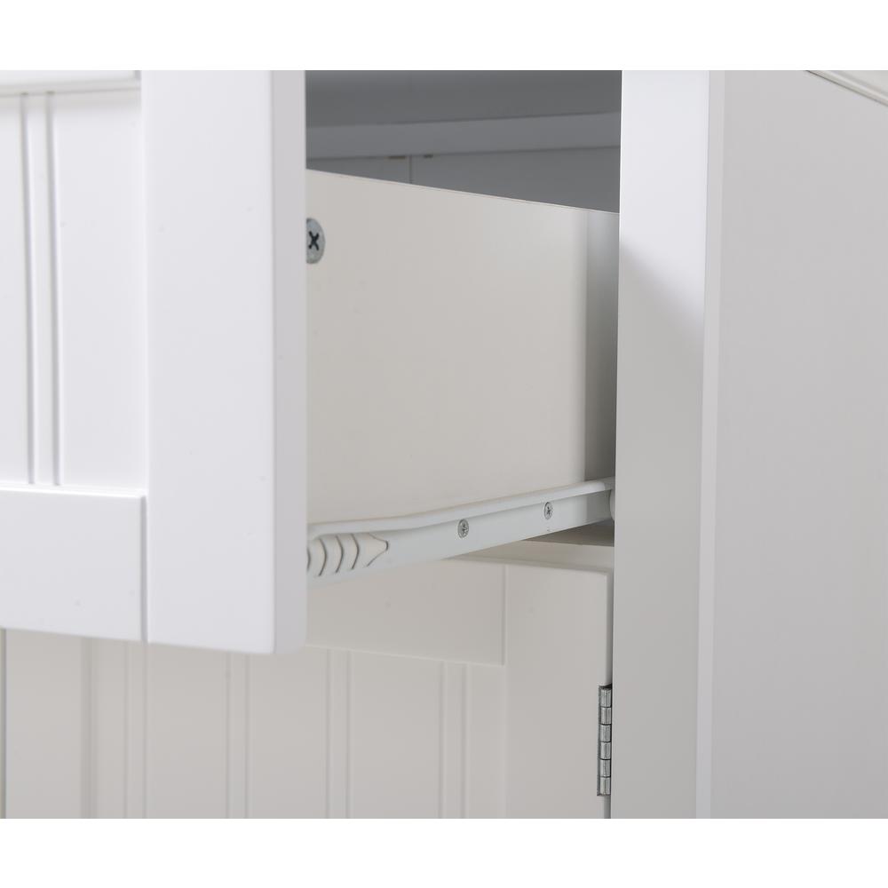 Os Home And Office Furniture White Buffet And Hutch With