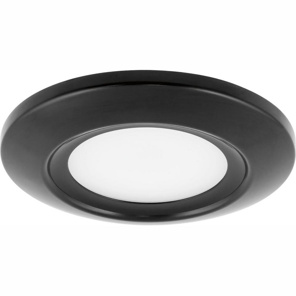 Progress Lighting 5 In Surface Mount Collection 11 Watt Black Integrated Led Flush Progress Lighting 5 In Surface Mount Collection 11 Watt Black Integrated Led Flush