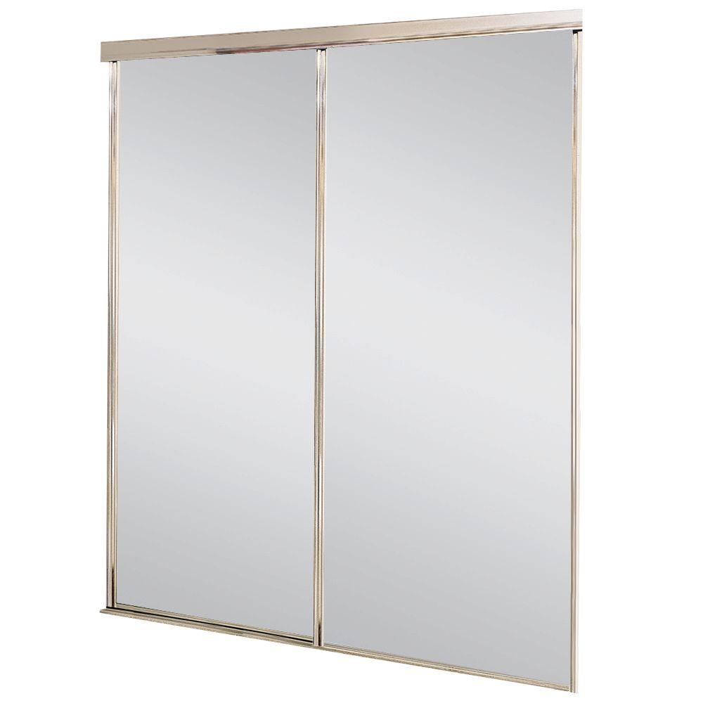 72 In X 81 Pacifica Satin Clear Mirrored Aluminum Interior Sku 504071
